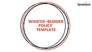 Whistleblower Policy and Procedure Template | Sentrient