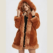 Be Extra! Cosy Hooded Faux Fur Collar Coat