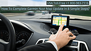 Steps for Garmin Nuvi Map Update | 18009837116