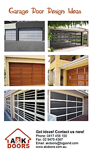 Garage Door Design Ideas