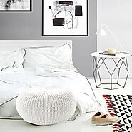 Are white bed sheets recommended at home?