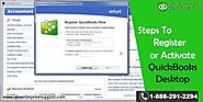 Register or Activate QuickBooks Desktop for Windows and Mac