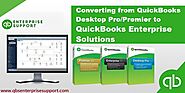 Converting to QuickBooks Enterprise from Desktop Pro/Premier