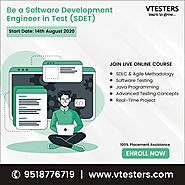 Be a Software Development Engineer in Test(SDET)