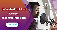 Undeniable Proof That You Need Voice Over Translation - Devnagri