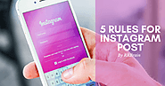 5 Rules for Successful Instagram Post