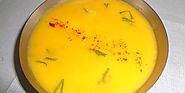 Chilled Mango Soup - wholesome & easy-to-make cold soup!