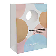 die cut handle laminated shopping bags