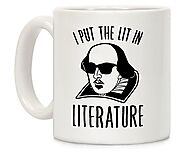 I Put The Lit In Literature Coffee Mug | The Man Hackers - The Internet's Mall For Men