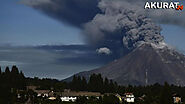 Erupsi Gunung Sinabung mencapai 5 kilometer •