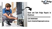 Quick and Safe Fridge Repairs in Blacktown and Campbelltown