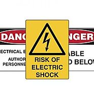 Electrical Safety Signs | Safety Signs Direct