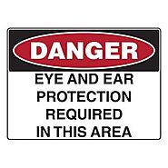 Hearing Protection Signs | Safety Signs Direct