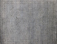 Buy 8x10 Transitional Rugs Grey / Lt.Blue Fine Hand Knotted Wool & Viscose Area Rug MR022708 | Monarch Rugs