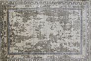 Buy 10x14 Transitional Rugs Ivory / Grey Fine Hand Knotted Wool & Viscose Area Rug MR022667 | Monarch Rugs