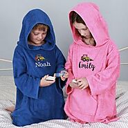 Personalised Hooded Digger Poncho