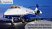 Charter Jet- A New Status Symbol for your Business
