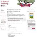 Writers Helping Writers Character Profile Questionnaire