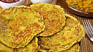 Green Moong Dal Chilla - Kids Eat It Too