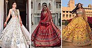 Stunning Anita Dongre Lehengas Spotted On Real Brides