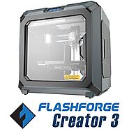 Flashforge Creator 3 - IDEX 3D Printer - Updated Version (2020) | Filaments.ca