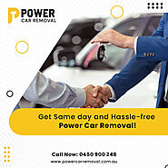 Get Same Day And Hassle-Free Power Car Removal