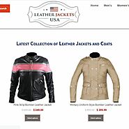 Leather Jackets USA: Custom Leather Jackets for Mens, Womens and Kids