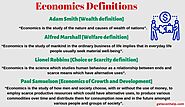 Top 4 Definition of Economics with Criticisms - Geteconhelp