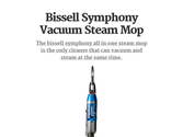 Bissell Symphony Vacuum Steam Mop