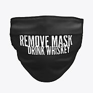 Remove Mask Drink Whiskey Face Mask | Products by The Proud Pets