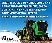 RDO Equipment Africa | John Deere Tractors for Zambia & Central Africa