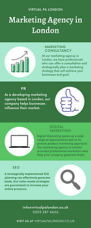 Marketing Agency in London | Virtual PA London