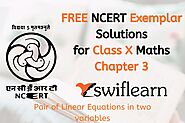 Class 10 NCERT Exemplar Maths Chapter 3 Pair of Linear Equations in Two Variables | Swiflearn