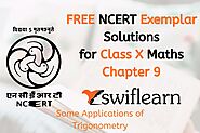 NCERT Exemplar Class 10 Maths Chapter 9 Some Applications of Trigonometry