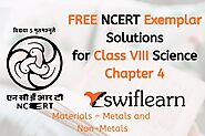 Class 8 NCERT Exemplar Science Chapter 4 Materials – Metals and Non-Metals | Swiflearn
