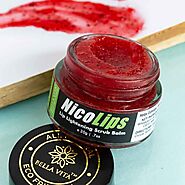 NicoLips Lip Lightening Scrub | Bella Vita Organic