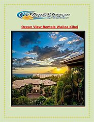 Ocean View Rentals Wailea Kihei