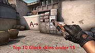 Top 10 CS:GO Glock-18 Skins under 1$ - Noobs2Pro