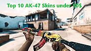 Top 10 AK-47 Skins to buy in cs:go under 50$
