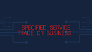 What is a Specified Service Trade or Business (SSTB) - Best consultant