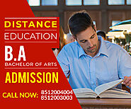 Bachelor of Arts BA Distance Education Correspondence Degree courses Admission