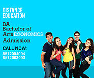 Bachelor of Arts B.A Economics Distance Education Learning Degree courses