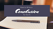 How to write a 3-sentence IELTS task 2 conclusion