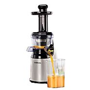Borosil Health Pro BSJU20WB13 200-Watt Slow Juicer (Black): Amazon.in: Home & Kitchen