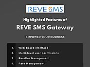 Highlighted Features of REVE SMS Gateway