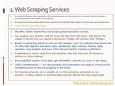 Real Estate Database Scraping, Agents Email Scaping, Extract Property Listing