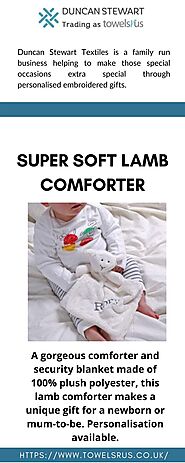 Super Soft Lamb Comforter