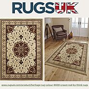 Heritage Rug by Think Rugs in 4400 Black/Cream Colour
