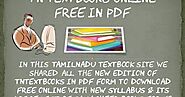 TN SCHOOL BOOKS | TN TEXTBOOKS ONLINE FREE IN PDF 2020-2021