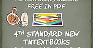 TAMILNADU 4TH STANDARD NEW TEXTBOOKS FREE DOWNLOAD IN PDF 2020-2021